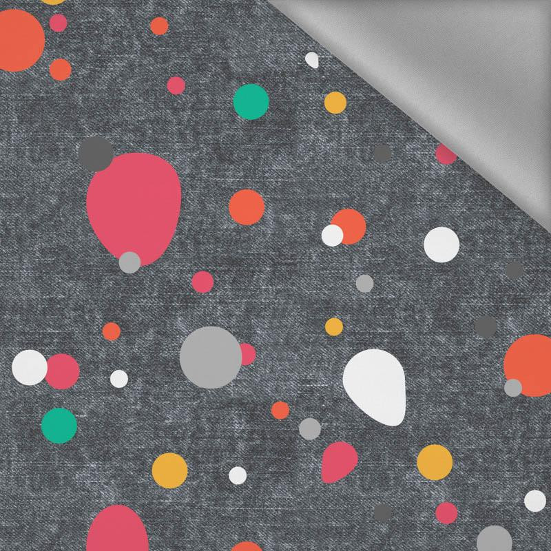 COLORFUL DOTSIES / ACID WASH GRAPHITE - Softshell light