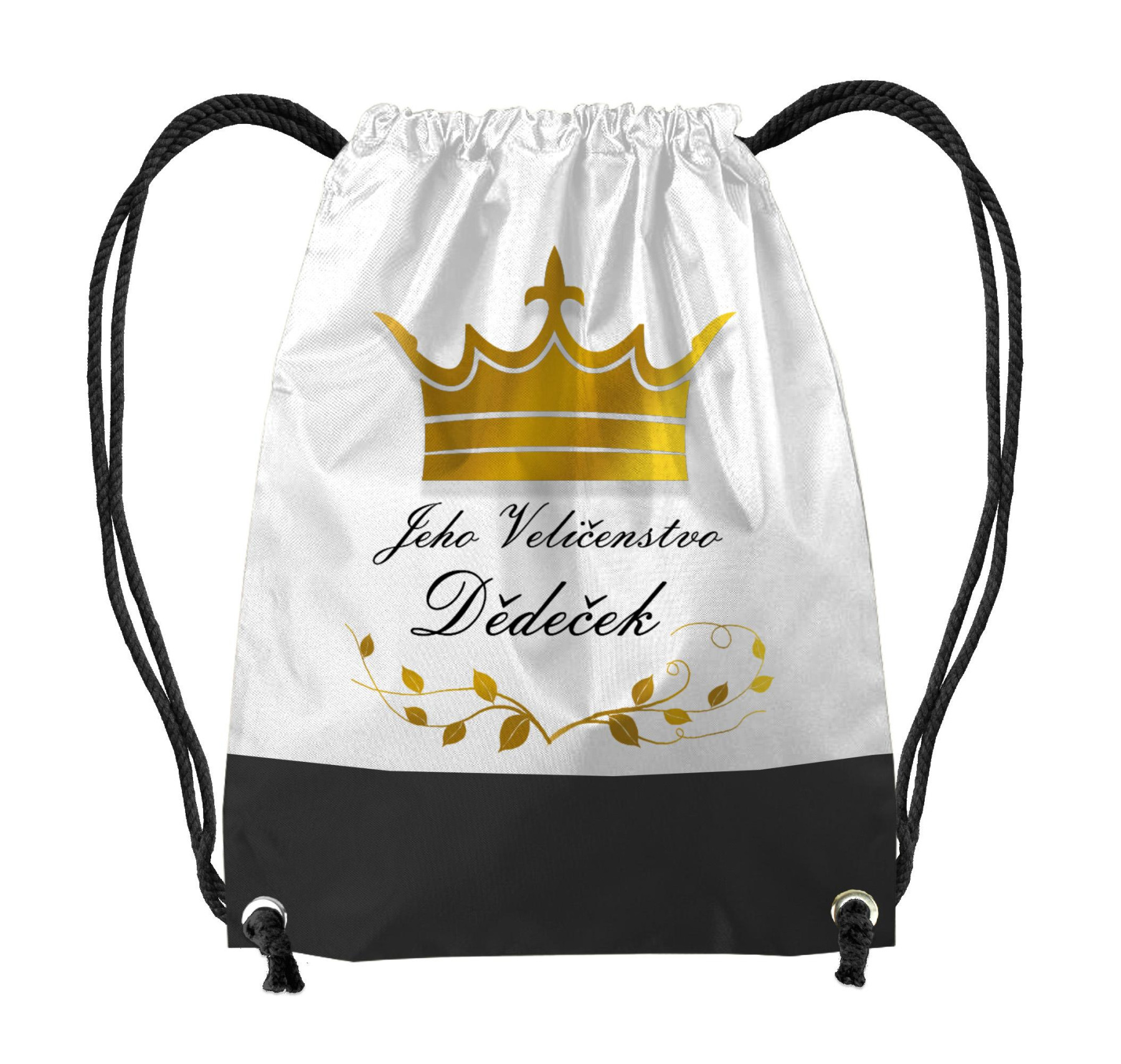 GYM BAG - JEHO VELIČENSTVO DĚDEČEK / crown