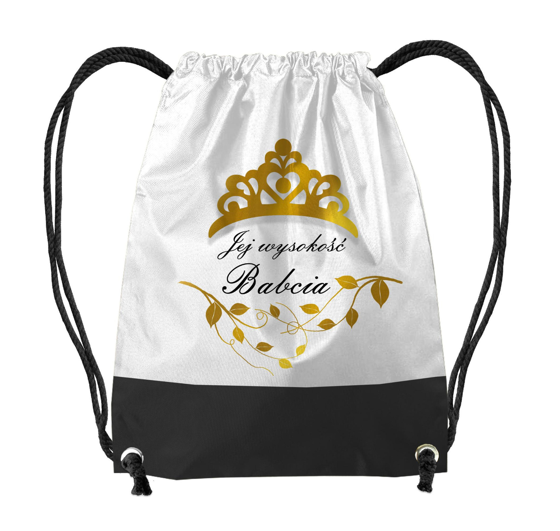 GYM BAG - JEJ WYSOKOŚĆ BABCIA / crown