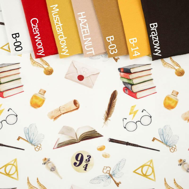 MAGIC WORLD pat. 1 (MAGIC SCHOOL) - looped knit fabric