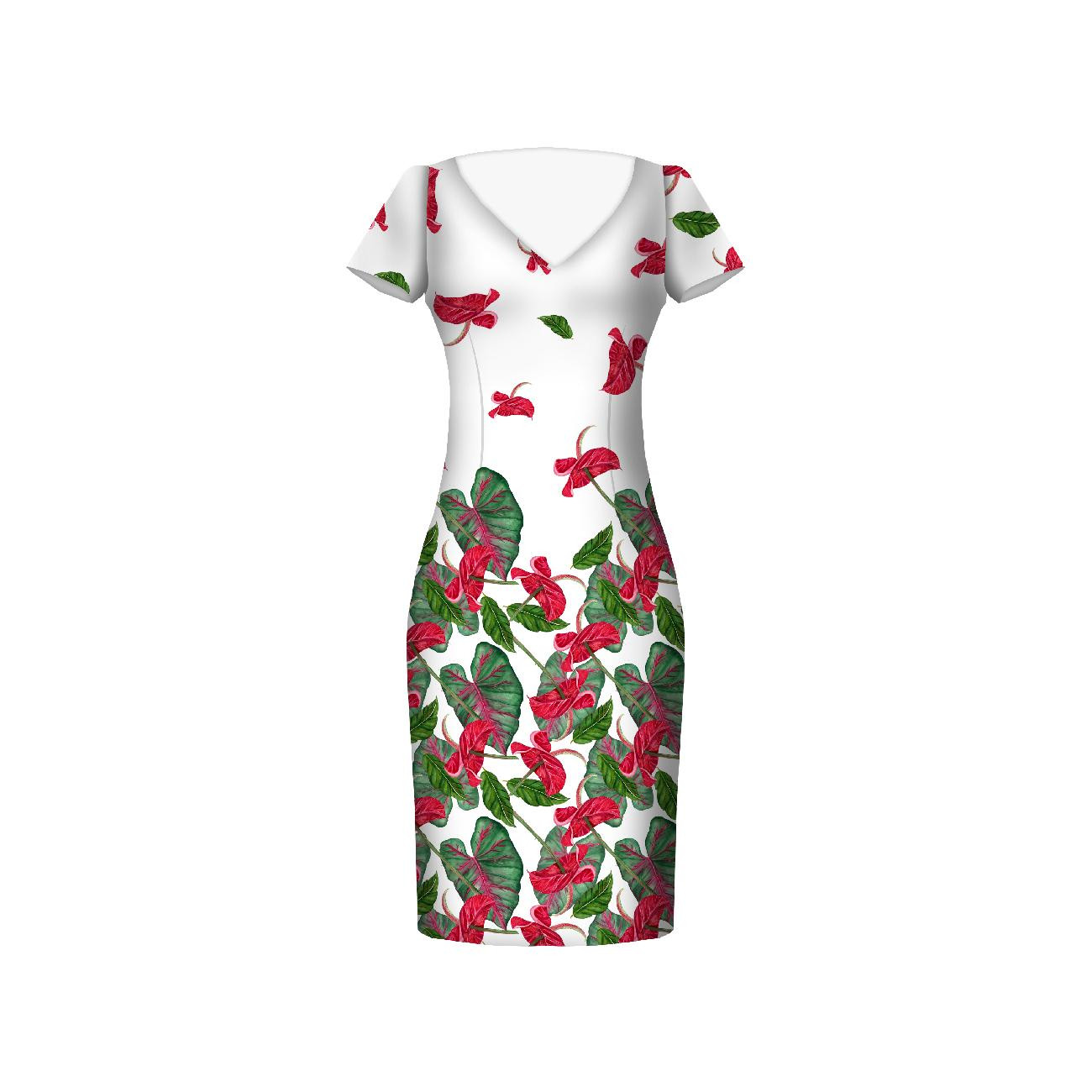 ANTHURIUM - dress panel WE210