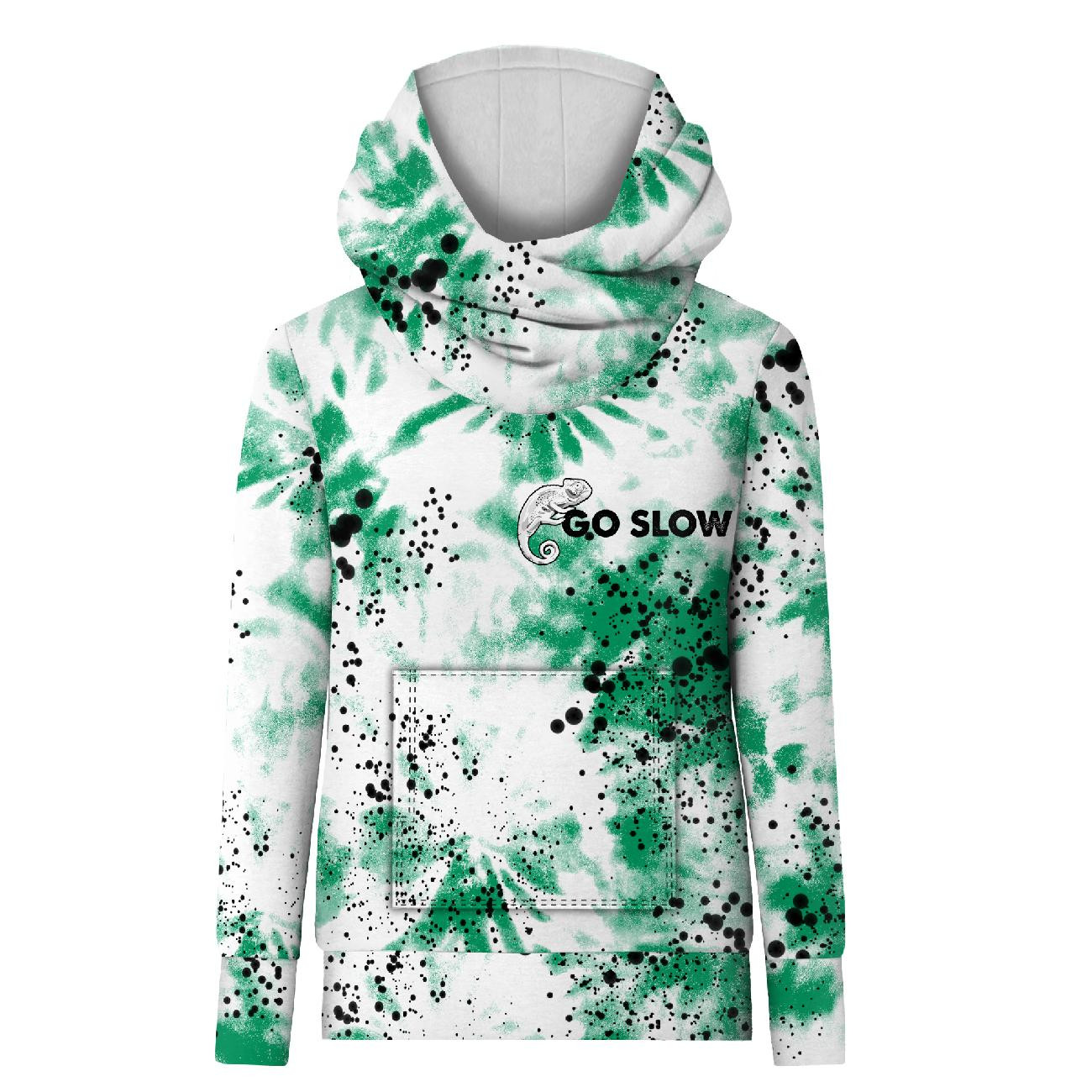 HYDROPHOBIC HOODIE UNISEX - GO SLOW - sewing set