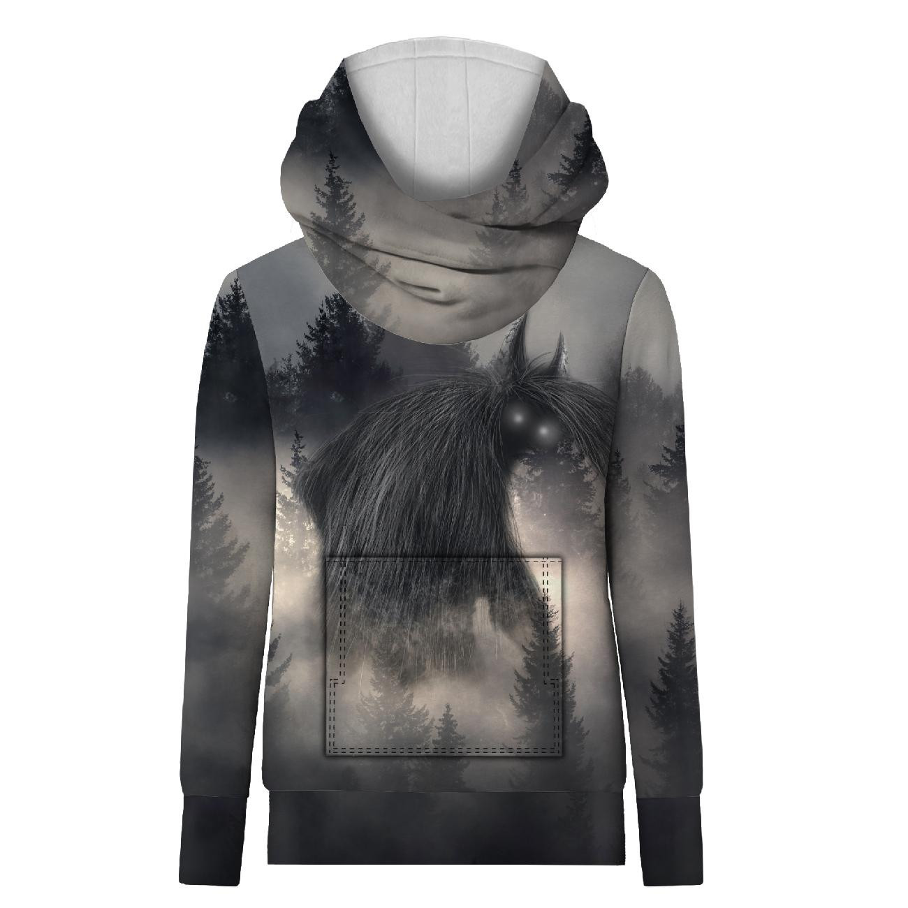 HYDROPHOBIC HOODIE UNISEX - GRZYWACZ BEAST - sewing set