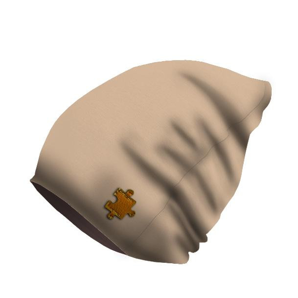 "Beanie" cap - HAZELNUT / beige / Choice of sizes