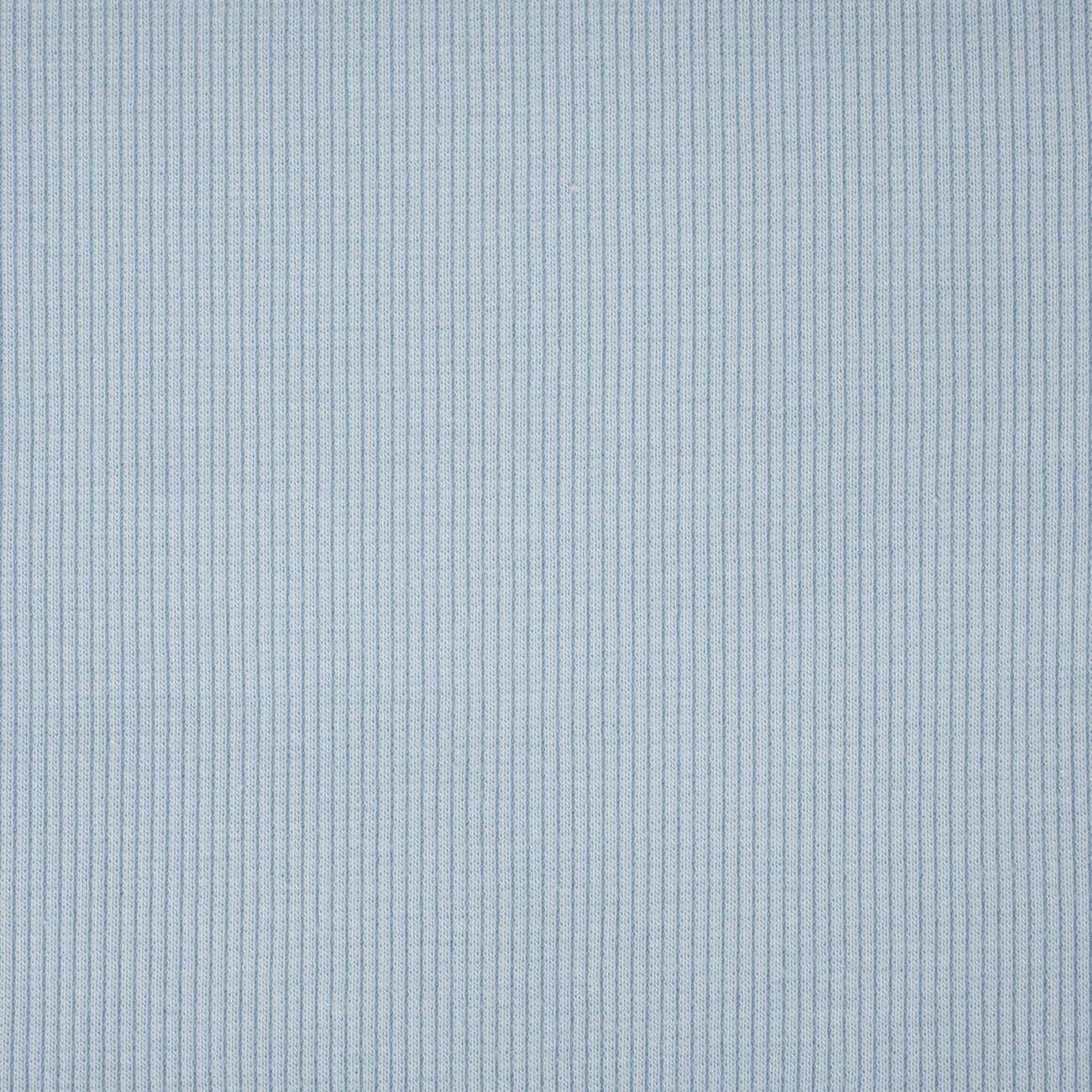 D-75 LIGHT BLUE - Ribbed knit fabric