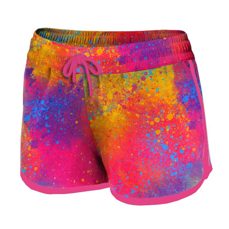 Women’s boardshorts - COLORFUL SPECKS - sewing set