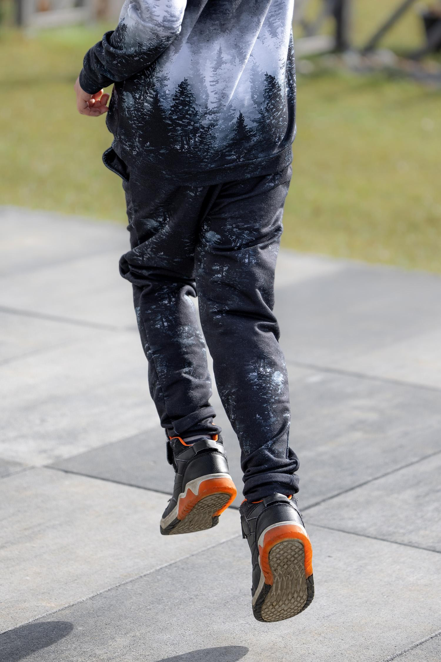 Children's tracksuit (MILAN) - Christmas animal wz. 8 - sewing set