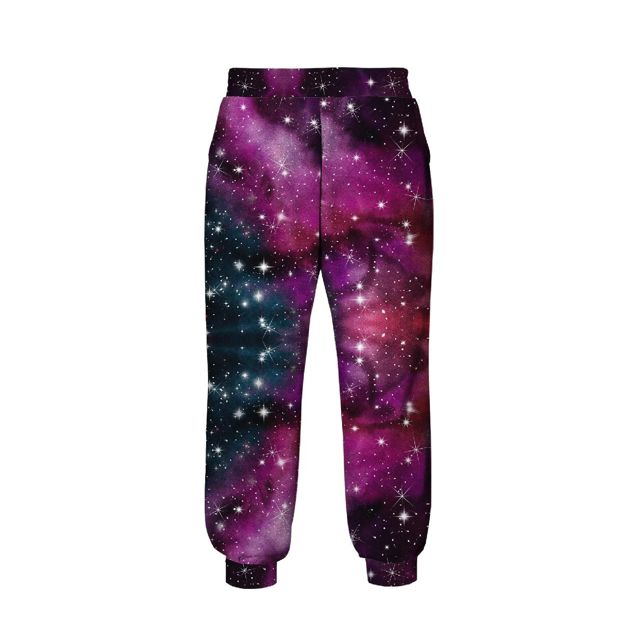 KID'S JOGGERS (ROBIN) - WATERCOLOR GALAXY PAT. 8 - sewing set