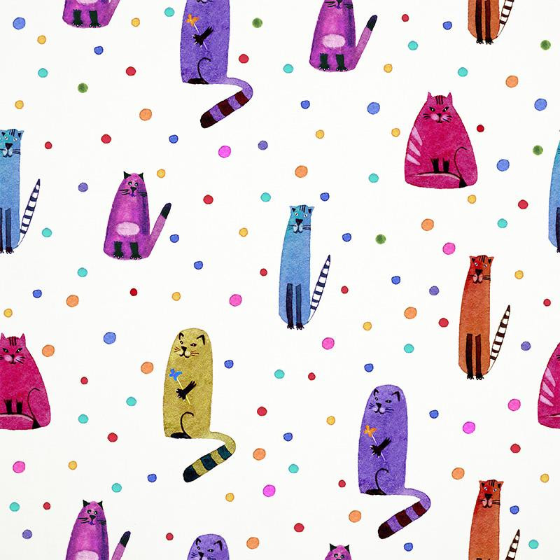 KITTEN FRENZY - Cotton woven fabric
