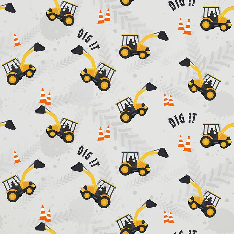 DIGGER - Cotton woven fabric