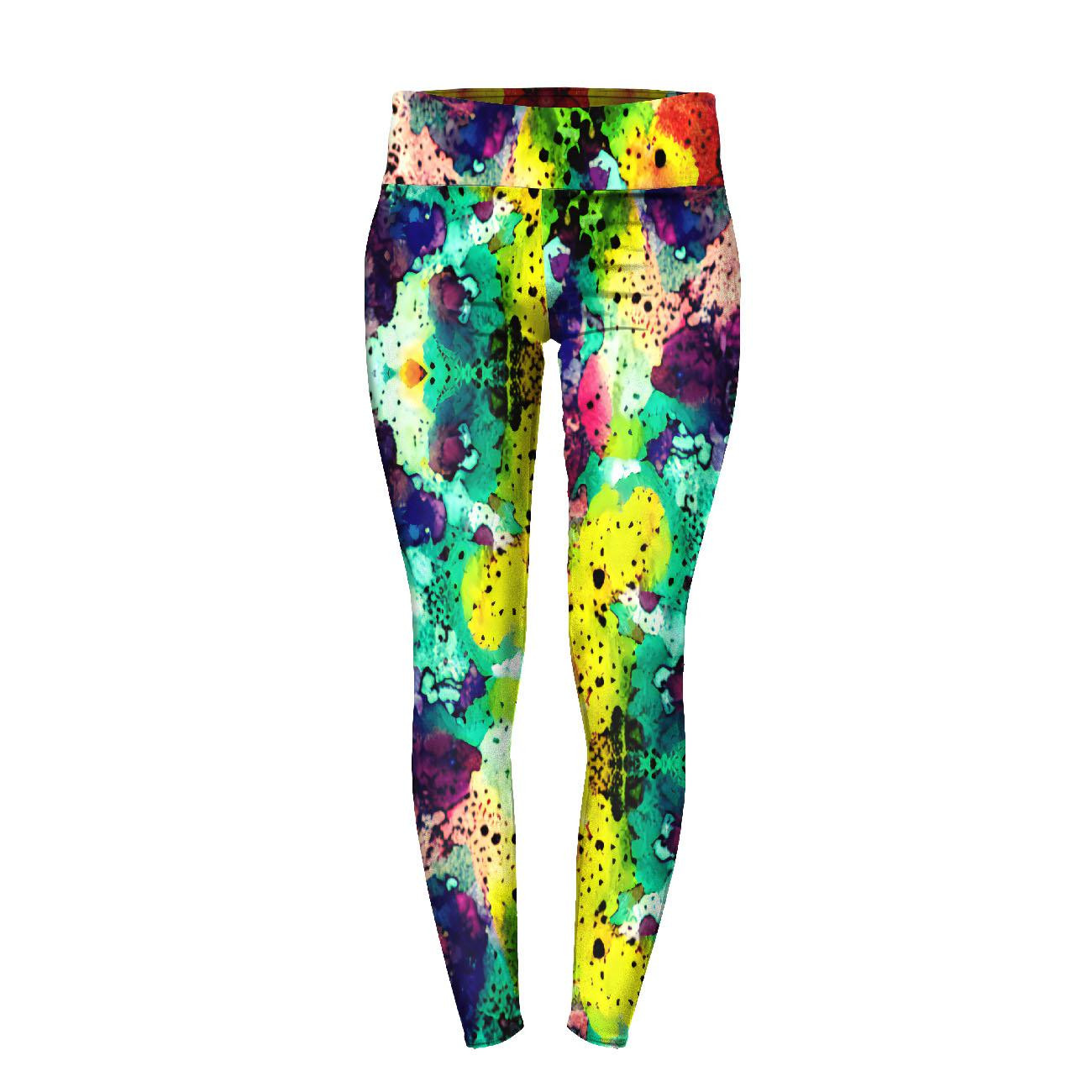 SPORTS LEGGINGS - ABSTRACTION pat. 9 - sewing set