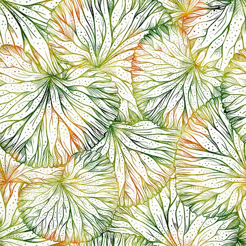 LILY PADS - Cotton woven fabric