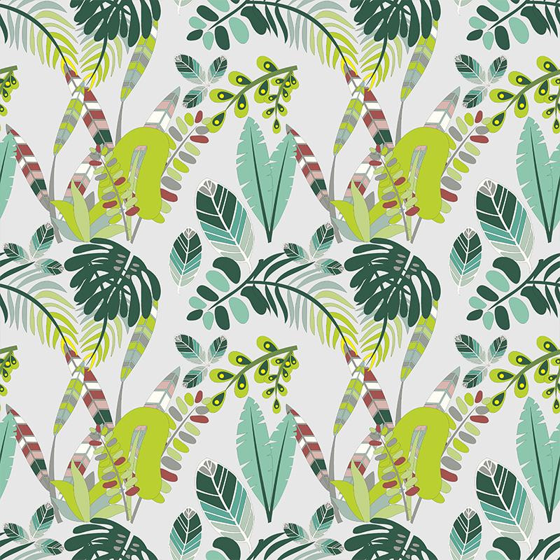 LEAFS - Cotton woven fabric