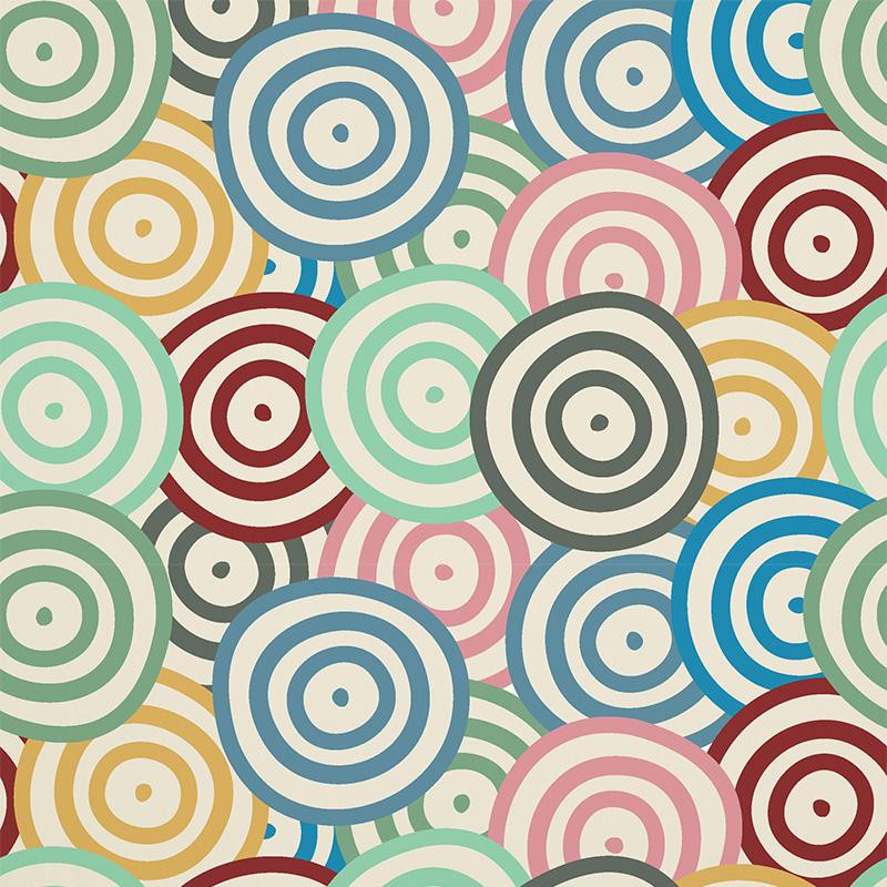 LOLLIPOPS - Cotton woven fabric