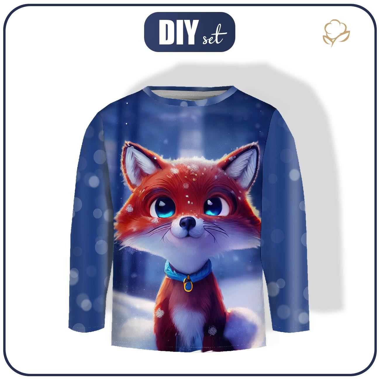 Longsleeve - ANIMATED FOX - sewing set