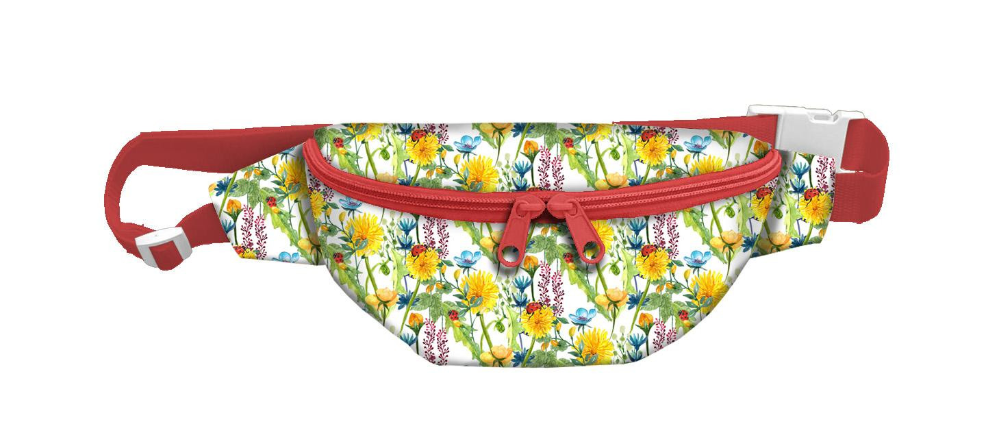 HIP BAG - LADYBIRDS IN THE MEADOW (IN THE MEADOW) / Choice of sizes
