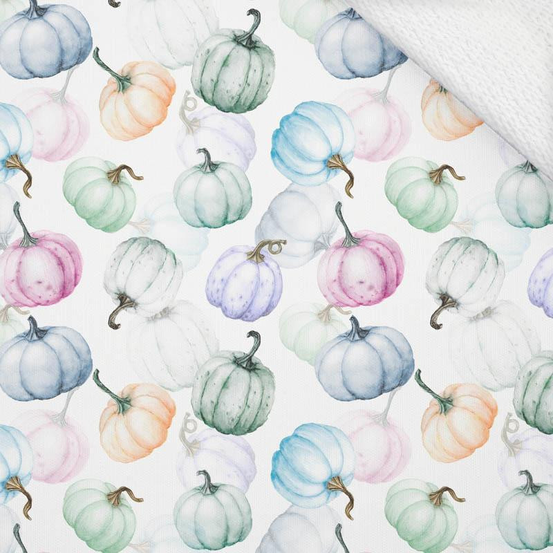 PUMPKINS pat. 3 (PUMPKIN GARDEN) - looped knit fabric