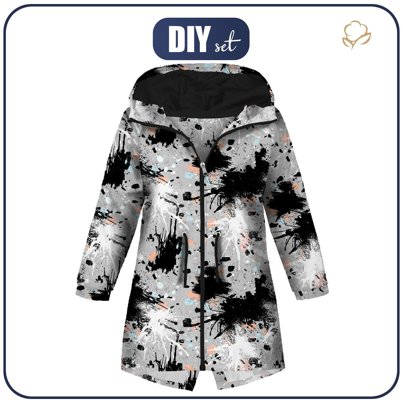 KIDS PARKA (ARIEL) - SPLASH PAT. 4 - sewing set