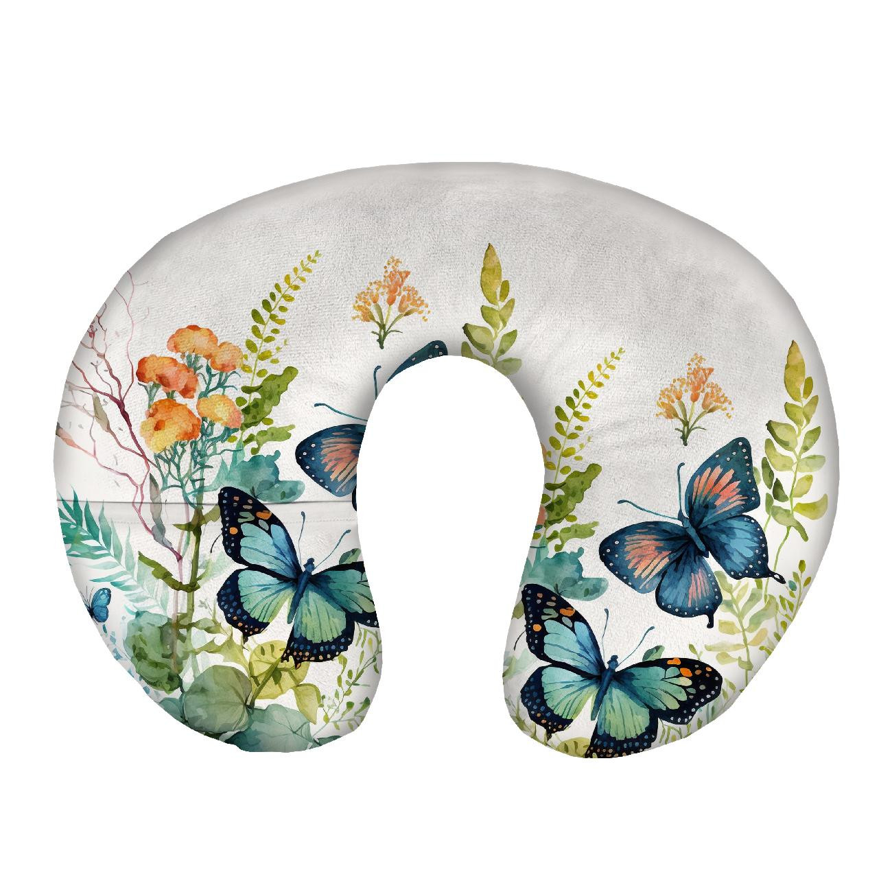 NECK PILLOW - BEAUTIFUL BUTTERFLY - sewing set