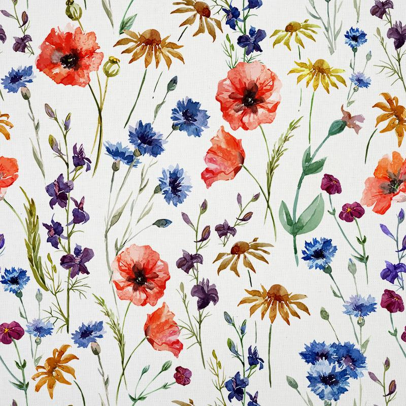 FIELD FLOWERS - HOME DECOR woven fabric