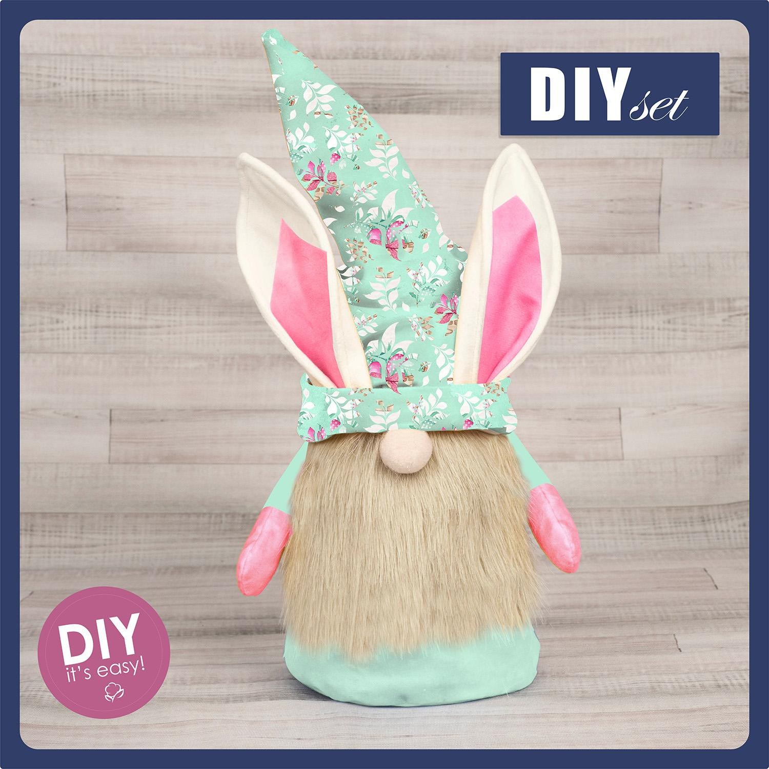 BUNNY EAR GNOME - VIOLET - DIY IT'S EASY