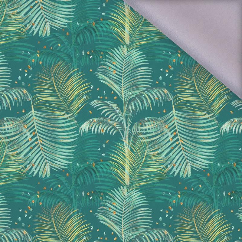 PALM LEAVES pat. 3 / green - softshell
