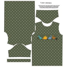 KID’S T-SHIRT - COLORFUL DINOSAURS - Single Jersey ITY (104/110)