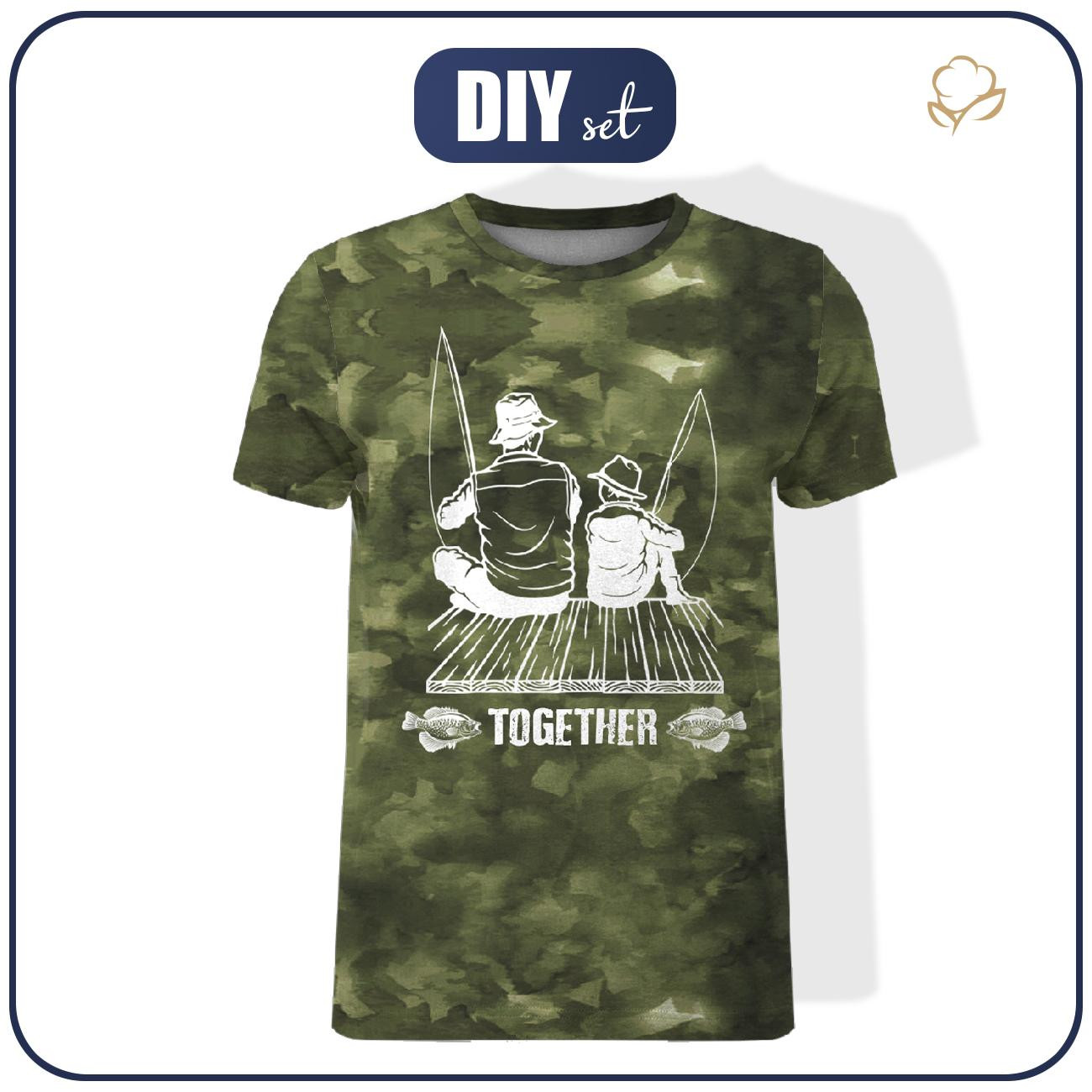 MEN’S T-SHIRT - TOGETHER - sewing set