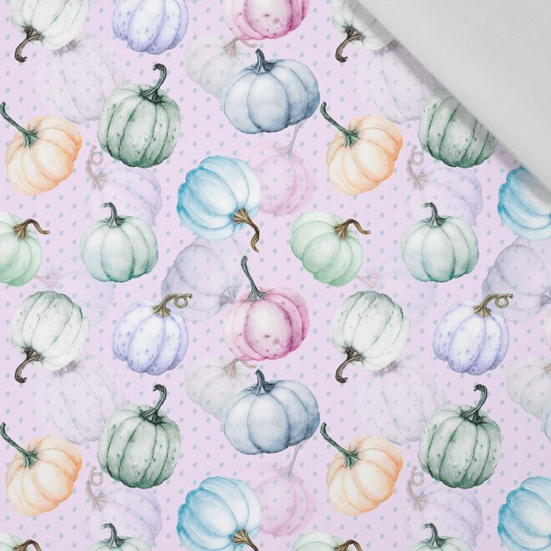 PUMPKINS pat. 2 (PUMPKIN GARDEN) - Cotton woven fabric