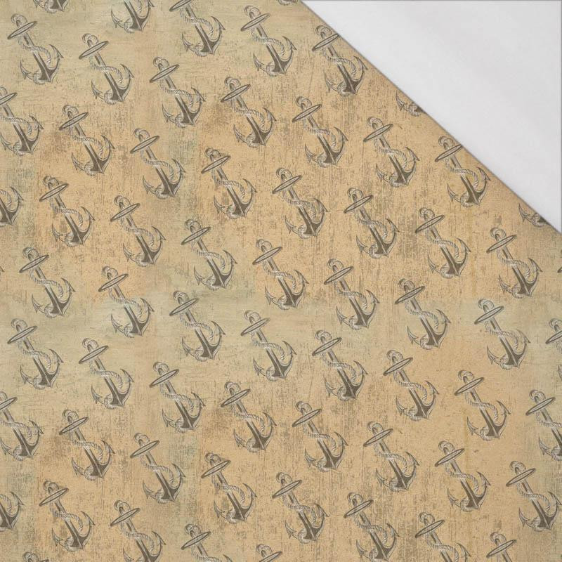 ANCHORS pat. 2 (SEA ABYSS)  - single jersey with elastane 