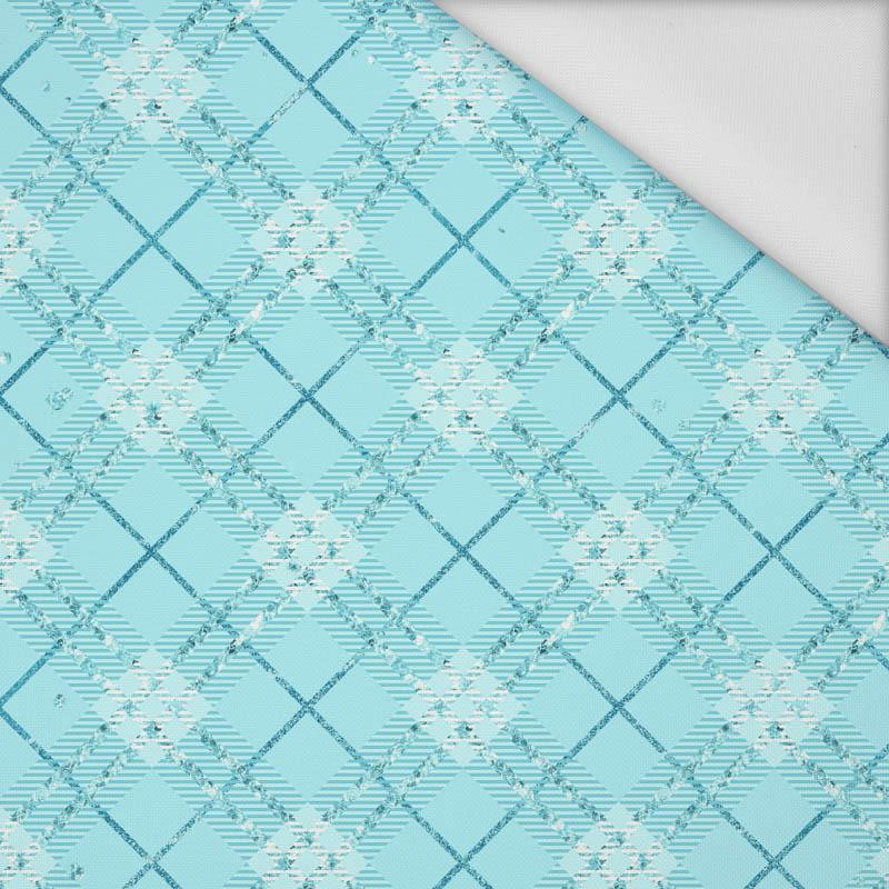 GLITTER CHECK (WONDERLAND) - Waterproof woven fabric