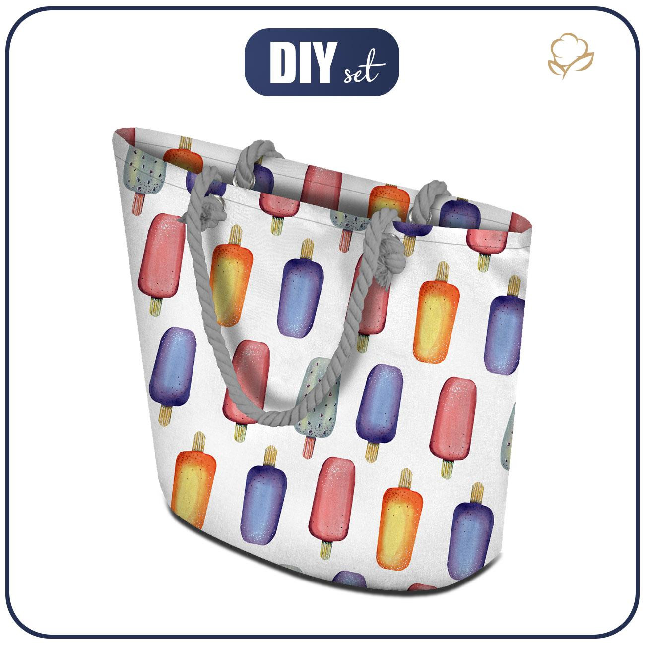 TOTE BAG - POPSICLE pat. 1 - sewing set