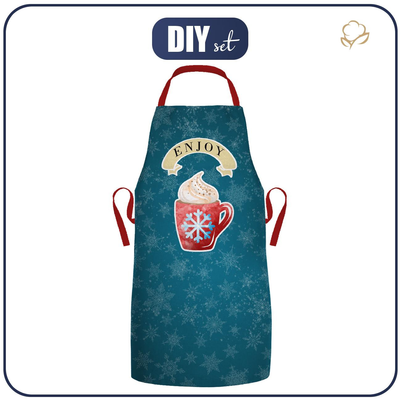 CHRISTMAS APRON - ENJOY