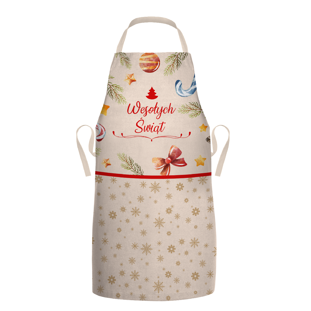 CHRISTMAS APRON - WESOŁYCH ŚWIĄT / CHRISTMAS DECORATIONS