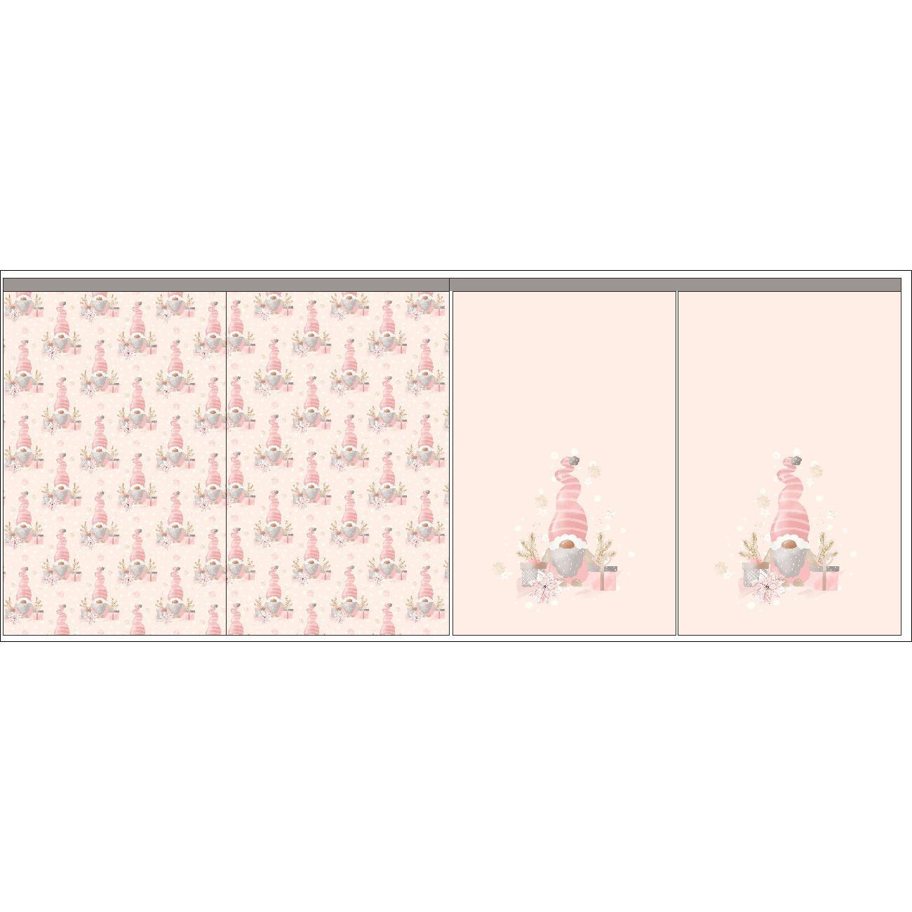 Gift pouches - CHRISTMAS GNOMES PAT. 1 - sewing set