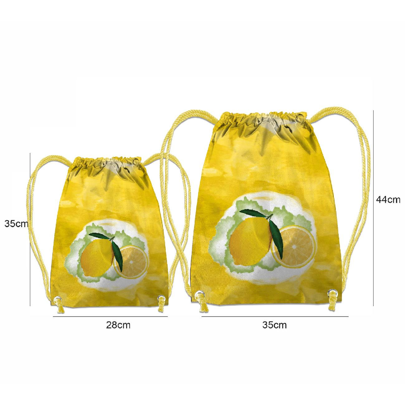 GYM BAG - LEMON - sewing set