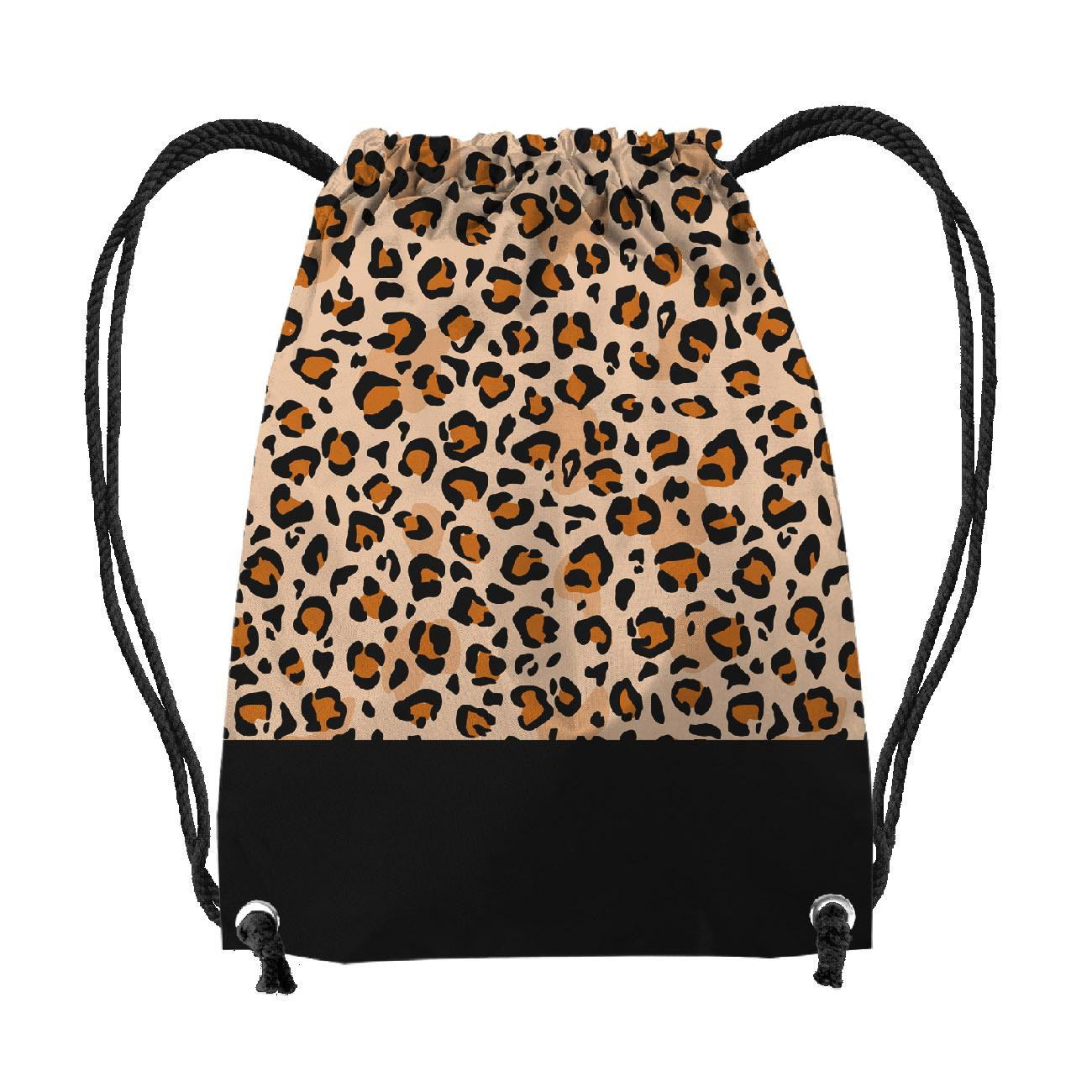 GYM BAG - LEOPARD / SPOTS - sewing set