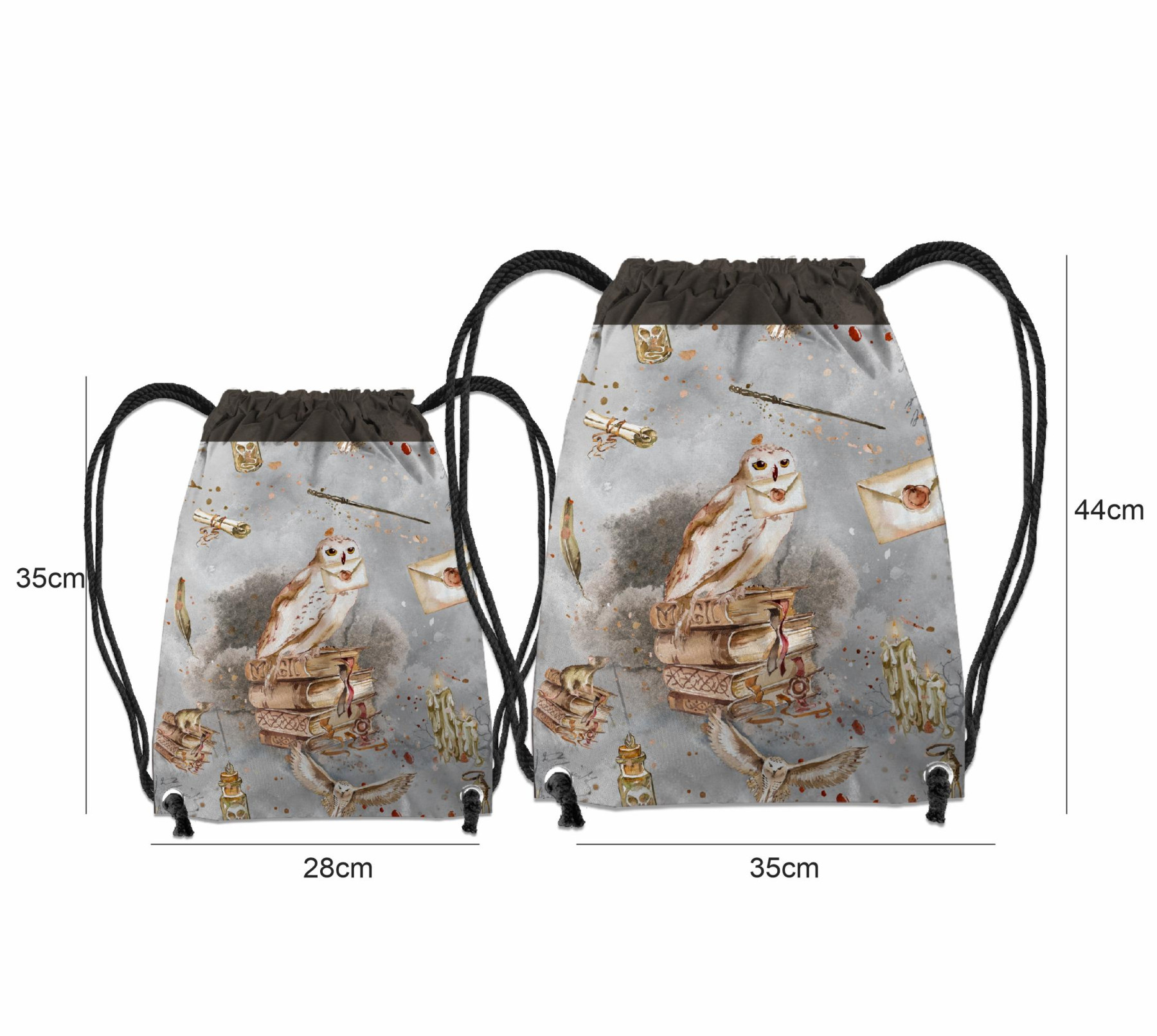 GYM BAG - OWL pat. 1 (MAGIC) - sewing set