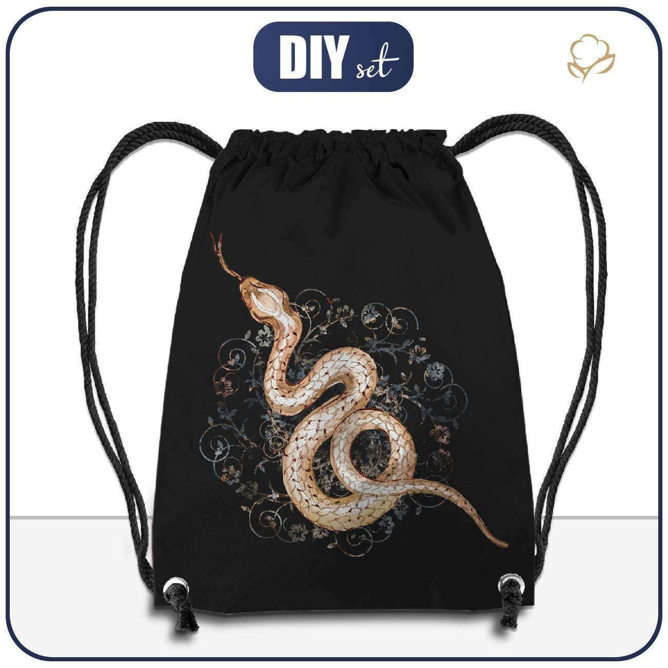 GYM BAG - SNAKE pat. 1 (MAGIC) - small