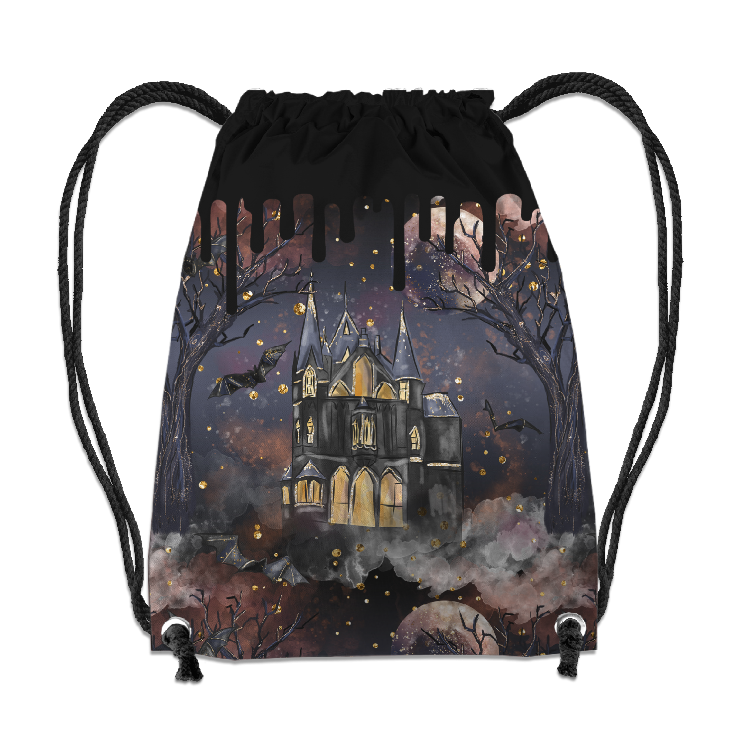 GYM BAG - ENCHANTED MANSION (ENCHANTED NIGHT) - sewing set