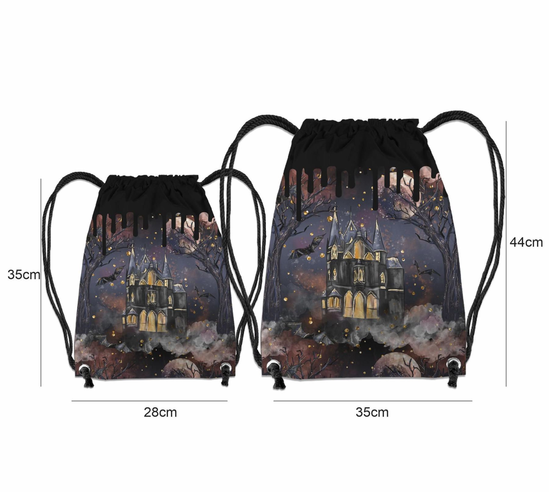 GYM BAG - ENCHANTED MANSION (ENCHANTED NIGHT) - sewing set