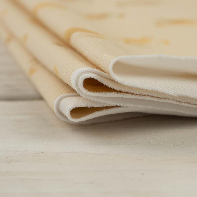 GOLDEN CRABS (GOLDEN OCEAN) / beige - single jersey with elastane 