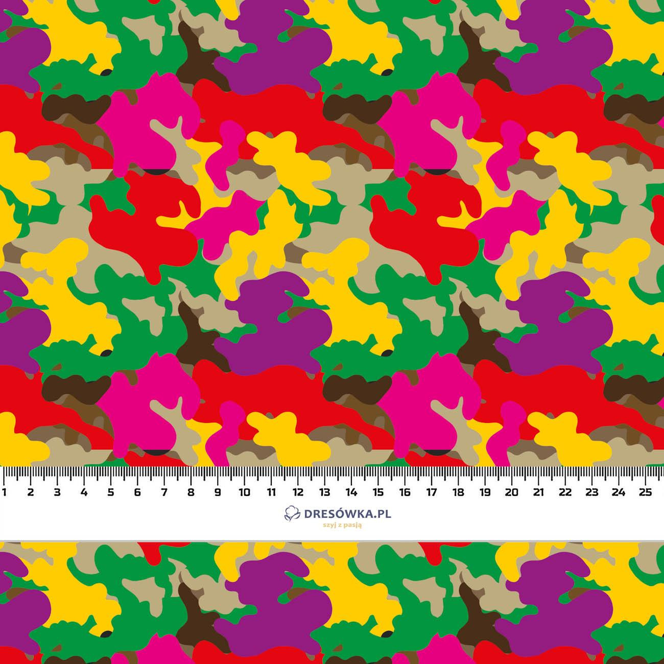 NEON CAMOUFLAGE PAT. 3 - light brushed knitwear