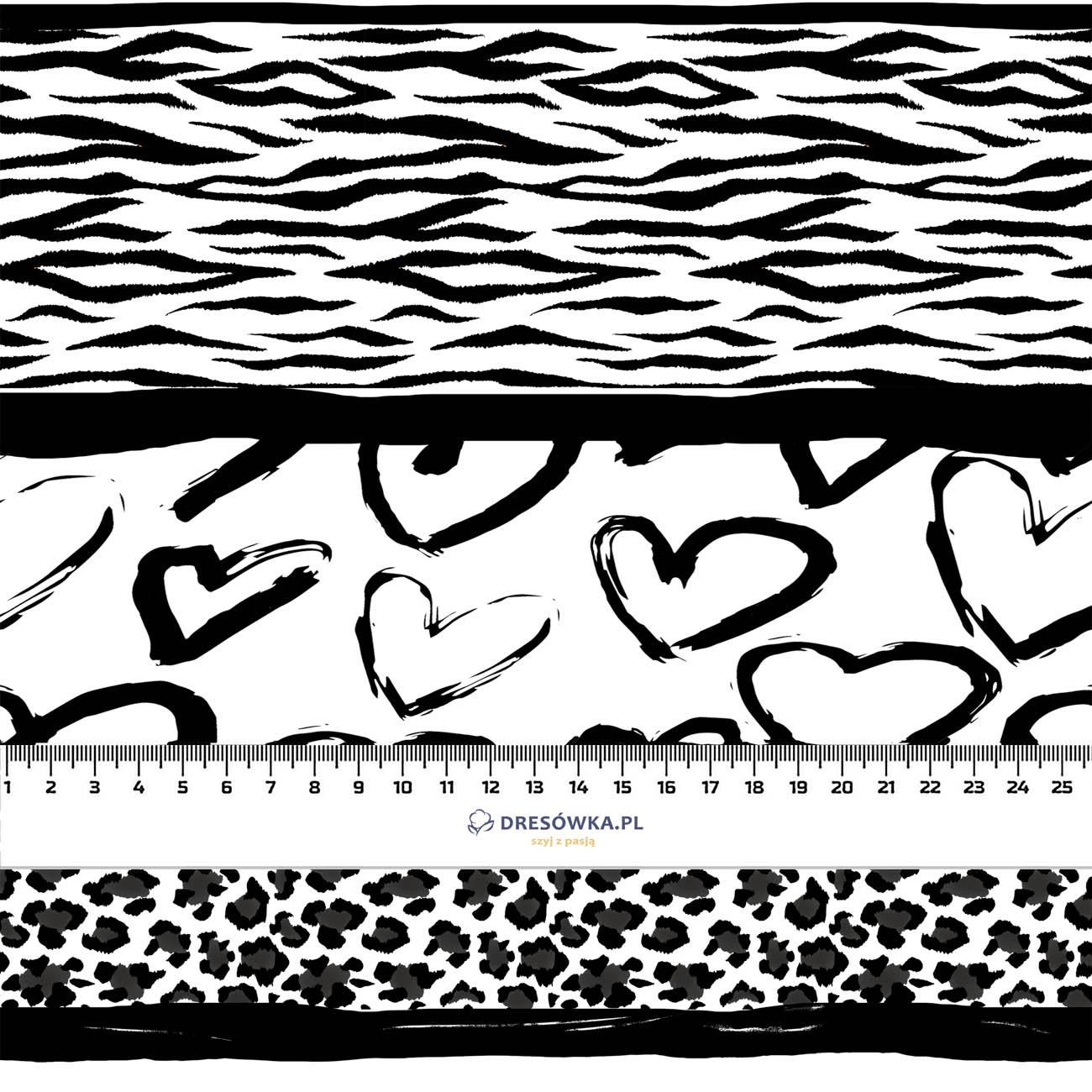 ANIMAL HEARTS - Waterproof woven fabric