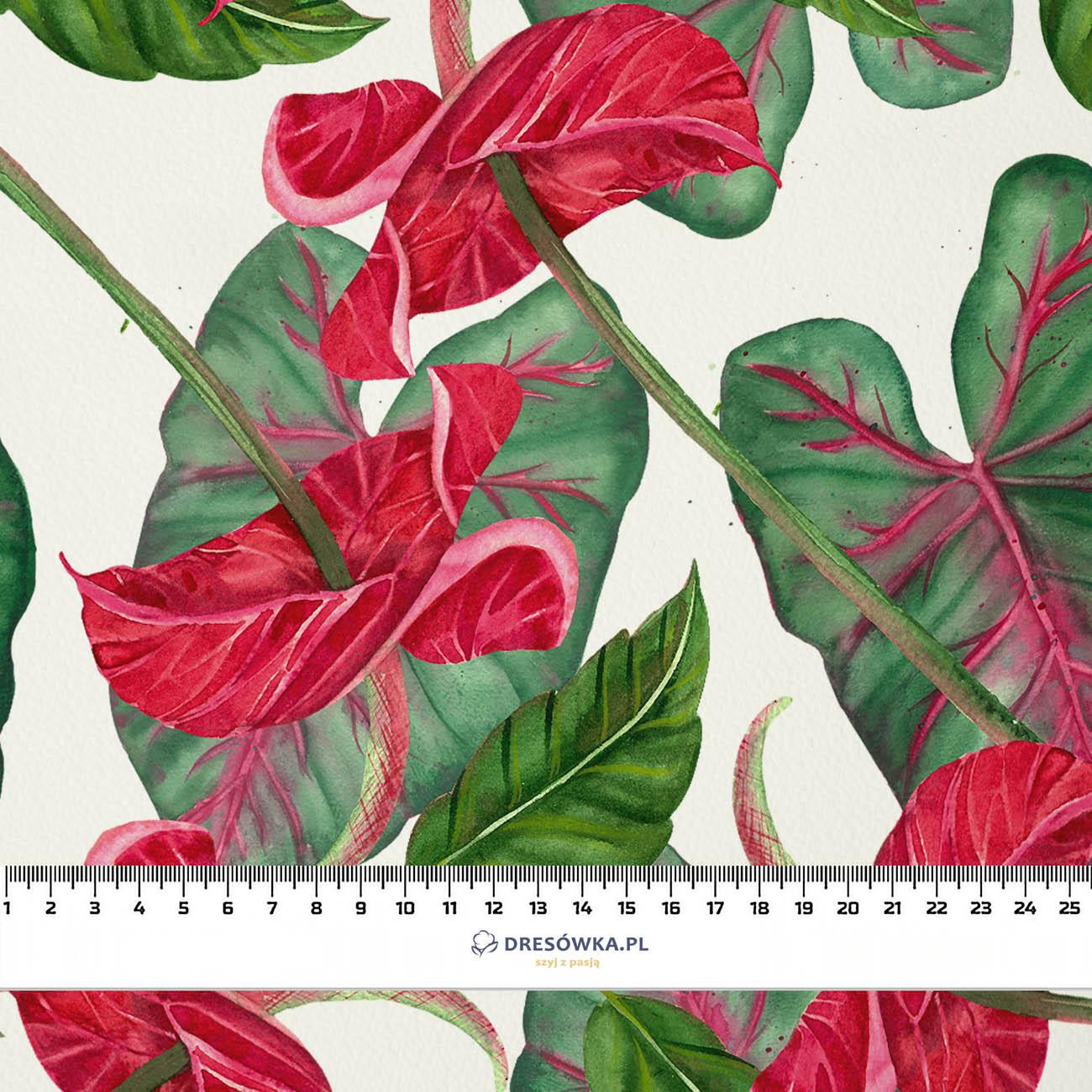 ANTHURIUM - Cotton woven fabric