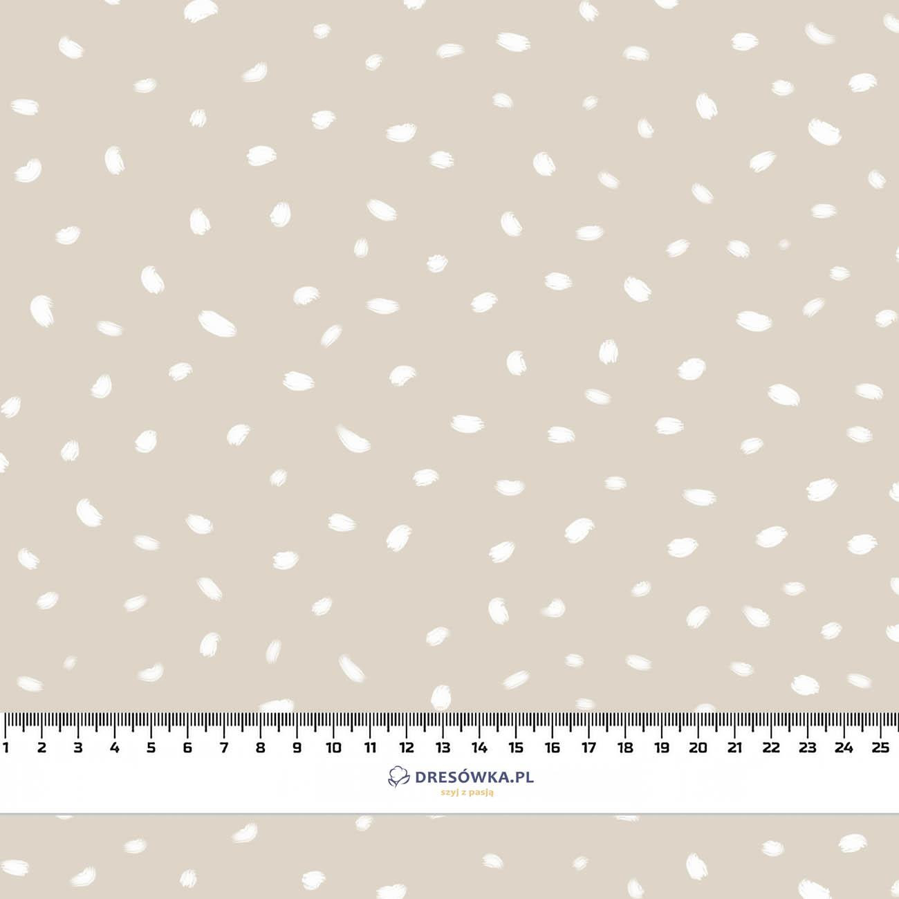 WHITE TRACES / beige (MAGICAL CHRISTMAS FOREST) - light brushed knitwear