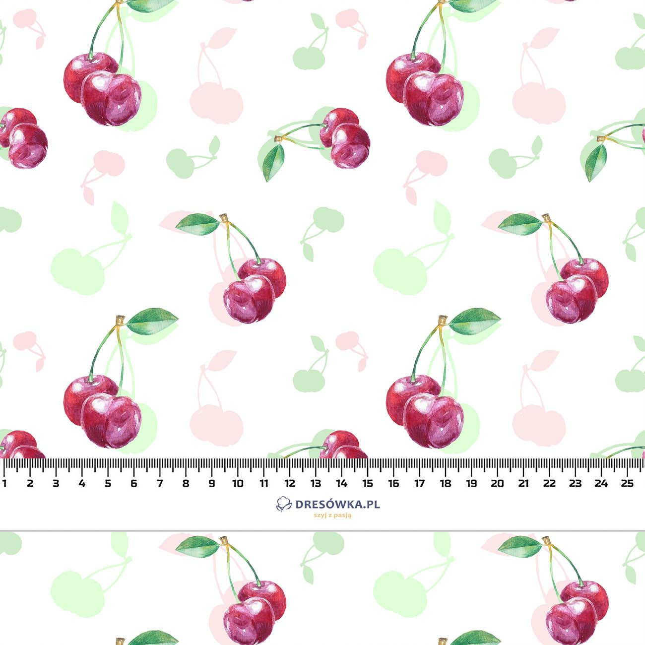 CHERRIES / PAT. 2 - Cotton muslin