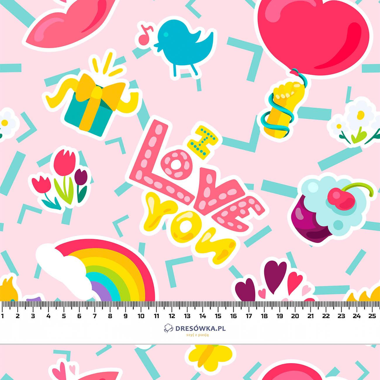 COLORFUL STICKERS PAT. 5 - Waterproof woven fabric