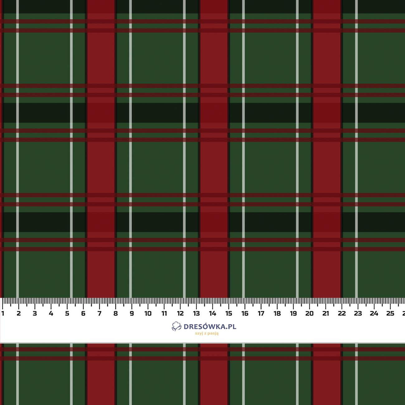 CHECK PAT.5 / green - Waterproof woven fabric