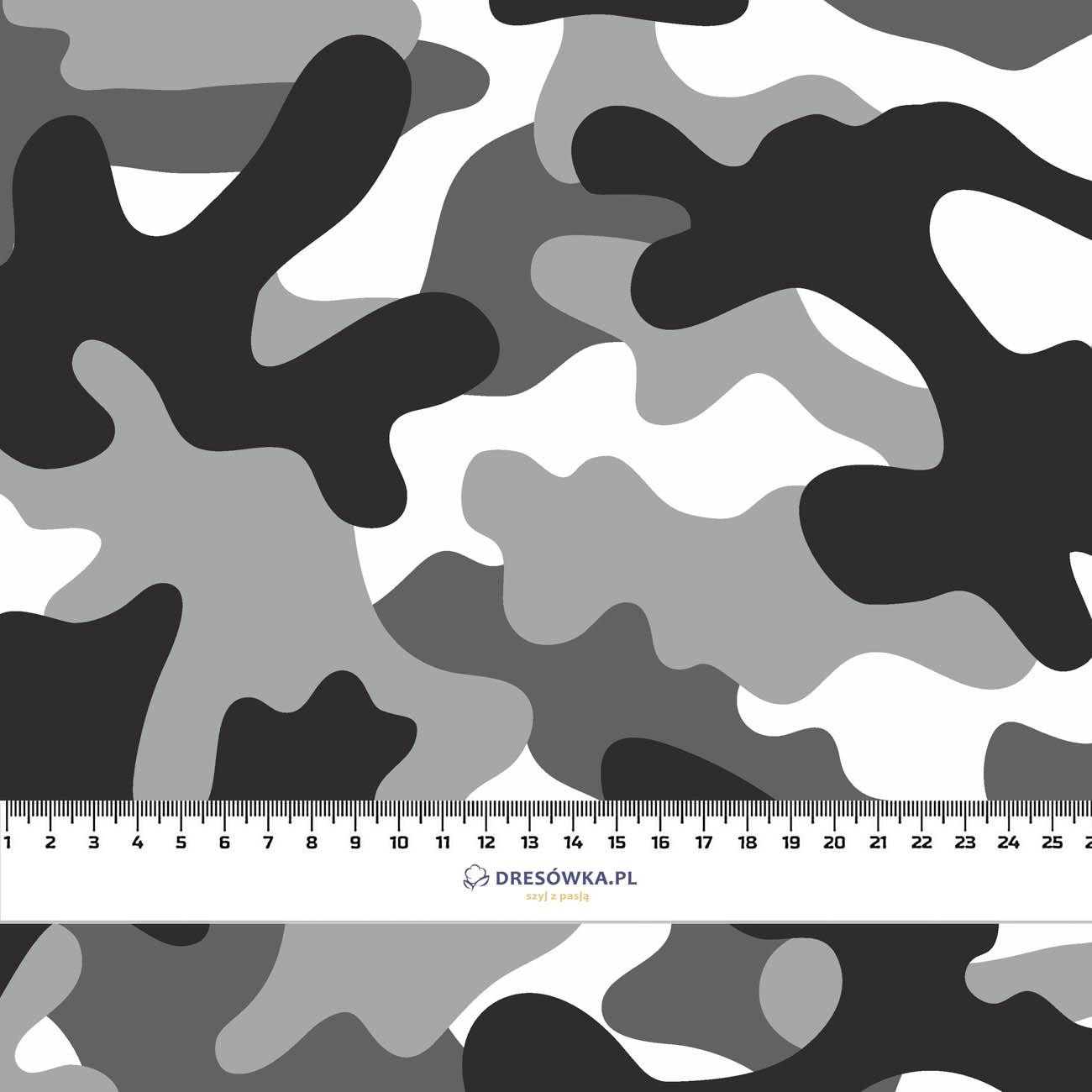 CAMOUFLAGE GREY - light brushed knitwear